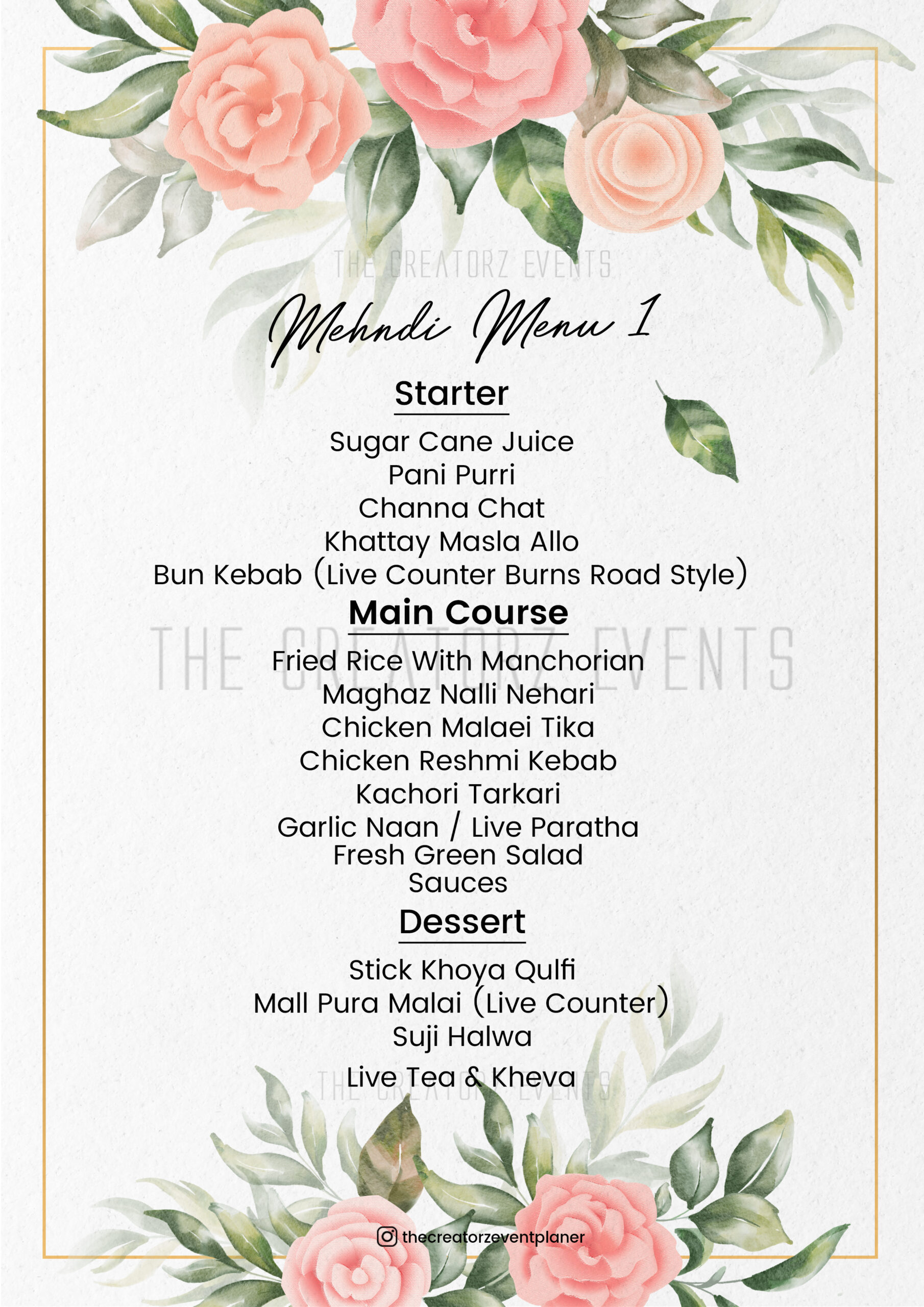 Wedding, Mehndi Food & Catering